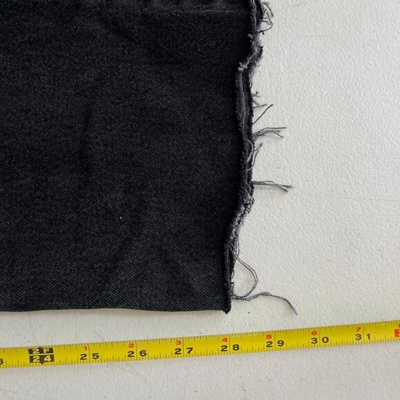 Levis 505 Jeans Mens Size 40x32 actual 38x28  Black Regular Fit Straight Leg - Picture 12 of 16